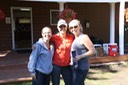 Joanne D'Lugos, Chantal Sirois (Metis Local worker) and Tina Munroe