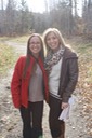 Joanne D'Lugos (Susa Creek teacher grades 6-8) and Tina Munroe