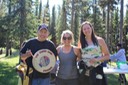 Robert Wanyandie (lead of the James Gang Drummers), Tina and I